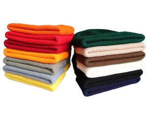 Sombrero de invierno de moda unisex, nuevos gorros de Skullies de Color sólido, gorro de invierno a rayas de tamaño personalizado para mantener el calor - Product Image 2