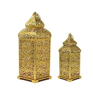 โคมไฟแขวนโลหะสีทองสำหรับตกแต่งเดือนรอมฎอนดีไซน์ทันสมัยโคมไฟแขวนคุณภาพสูง - Product Image 2