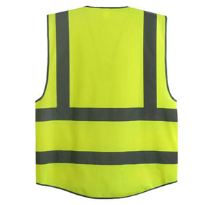 Unisex Safety Jacket with <b>Reflective</b> Features Ideal for High Visibility Workwear and Security - Product Image 2