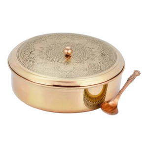 Boîte à épices en métal doré design, élégante, pour comptoir de cuisine, organisateur de table à manger et cadeau de mariage haut de gamme - Product Image 2