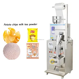 Factory Direct Sale Three And One Granule Powder Food Popcorn Potato Chips Cornflakes Milk Powder Multifunctional Packaging Mach