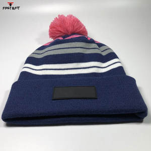 หมวกบีนนี่ฤดูหนาวแบบสั่งทำ ดีไซน์ใหม่ ขายดี ระบายอากาศ กันน้ำ ผ้าฝ้าย 100% สำหรับทุกเพศ ปักลาย 3 มิติ หลายแบบ - Product Image 4