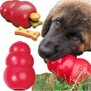 Juguete Interactivo Ecológico para Perros, Juguete Kong Hecho de Silicona, Juguete para Mascotas con Diseño de Dibujos Animados para Jugar Diariamente, Empaquetado en Bolsa - Product Image 2