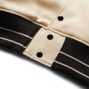 Chaquetas de béisbol con botones para hombre, chaquetas universitarias personalizadas de lana y cuero, nueva condición, ropa de lona, precio al por mayor - Product Image 5