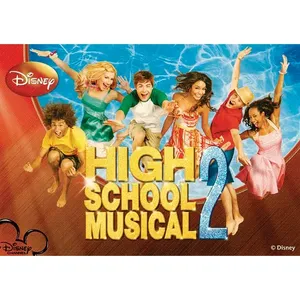 โปสการ์ด High School Musical 2 พร้อมโลโก้แบบกำหนดเอง พิมพ์ดิจิทัลแบบออฟเซ็ต กระดาษการ์ดวันเกิดสำหรับคริสต์มาสและวันหยุด - Product Image 1