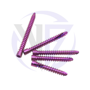 3 Piezas de Tornillos de Bloqueo de Titanio HC de 3.5mm, Tornillos Óseos Ortopédicos Veterinarios e Instrumentos Quirúrgicos para Mascotas - Product Image 5