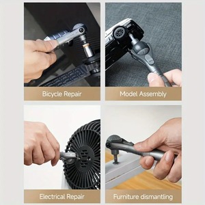 VMAN TOOLS Ratchet Screwdriver <strong>Set</strong> 40in 1 <strong>Socket</strong> <strong>Set</strong> and Magnetic Screwdriver Bit <strong>Set</strong> with Rotatable Ratchet Handle - Product Image 6