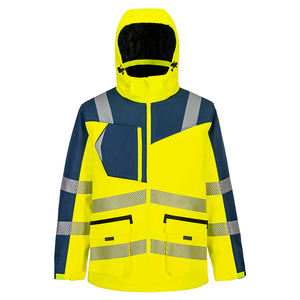 Veste coupe-vent de course en plein air conçue sur mesure pour hommes grande taille Softshell souple et respirant motif de moto High Street - Product Image 4