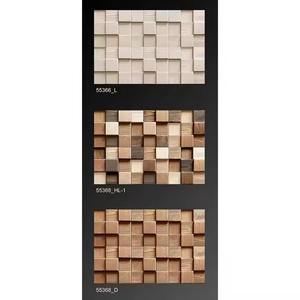 Digital esmaltado 30*45 12*18 300*450 cerámica 3D molde estilo azulejo de pared para Interior Exterior Hogar y Bar Decoración - Product Image 6