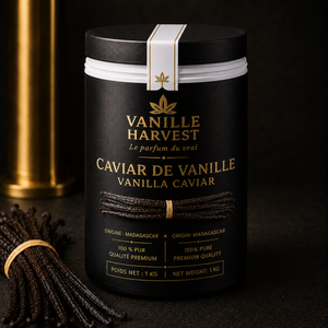 Vanille Harvest <b>Vanilla</b> <b>Beans</b> Caviar 1kg Dried Premium Quality Ready to Use Madagascar Origin Tin 24 Months Shelf Life - Product Image 6
