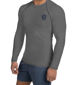 OEM ODM MMA Sets Plain Rush Guard pour hommes Entraînement Vente en gros Sportswear Fournisseur Offre Spéciale haute qualité Rush Guard pour hommes - Product Image 5