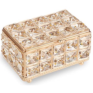 กล่องใส่เครื่องประดับสำหรับผู้หญิงผู้หญิงกล่องเก็บของทำสีทาเครื่องสำอางรูปทรงกลมทำจากโลหะออกแบบได้ตามต้องการ - Product Image 6