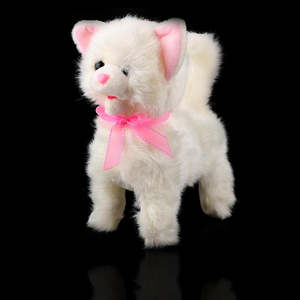 Gato Electrónico Interactivo para Caminar - Blanco - Product Image 1