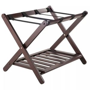 Portaequipajes compacto de metal para apartamentos, habitaciones de invitados y condominios que ofrecen comodidad funcional y diseño elegante - Product Image 2