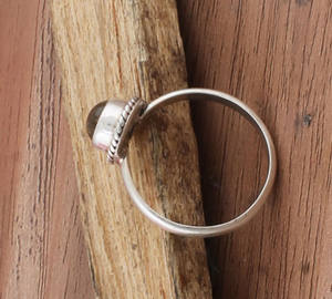 แหวนเงินสเตอร์ลิง925พร้อมแหวนพลอยตาเสือธรรมชาติทำด้วยมือเครื่องประดับแนวโบโฮวินเทจสำหรับผู้หญิงไอเดียของขวัญ - Product Image 5