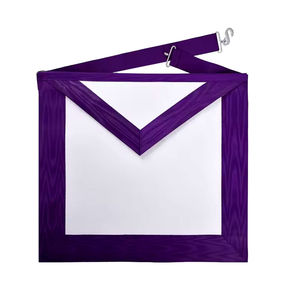 Vente chaude Tablier maçonnique de qualité supérieure à des prix abordables Tablier maçonnique de marque privée avec poches - Product Image 1