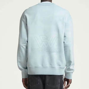 Venta caliente nueva llegada hombres ácido lavado sudadera al por mayor diseño personalizado básico ácido lavado sudadera para hombres - Product Image 4