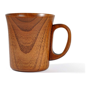 Tasse à thé en bois fabrication la plus basse tasse en bois faite à la main ou tasse en bois pour boire tasse à thé meilleur prix - Product Image 6