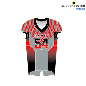 ชุดยูนิฟอร์มอเมริกันฟุตบอลแบบสั่งทำพิเศษ พิมพ์ลายด้วยความร้อน ระบายอากาศได้ดี คุณภาพสูง ราคาสมเหตุสมผล - Product Image 3