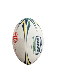 Pelota de entrenamiento de Rugby con agarre superfuerte de alta calidad, tamaño 3, Material de goma duradero para todo tipo de clima para entusiastas del deporte - Product Image 6