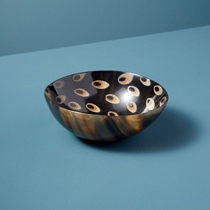 Cuenco de cuerno de búfalo hecho a mano de diseño estándar para utensilios de cocina Cuenco de cuerno con cuenco de cuerno natural para cocina de F S International - Product Image 2