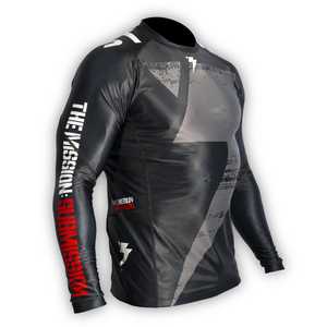เสื้อออกกำลังกายแขนยาว2025 Odm กำหนดเองได้ BJJ MMA Jitsu เสื้อออกกำลังกาย - Product Image 3