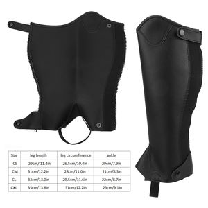 Mitad de cuero genuino ecuestre de alta calidad personalizado para montar a caballo - Product Image 2