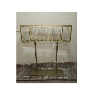 Centro de Mesa de Diseño en Metal y Vidrio con la Mejor Calidad, Tamaño Personalizado, Decoración de Mesa, Centros de Mesa en Oferta - Product Image 3