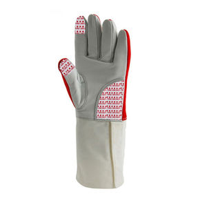 Leather Fencing <b>Gloves</b> with Hand Grips Non-Slip & Adjustable Wrist Strap-High Quality Wholesale - Product Image 5