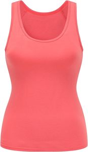 Production de camisoles pour femmes de marque personnalisée 100% Camisoles pour adolescents rembourrées et respirantes en coton de qualité décontractée - Product Image 2