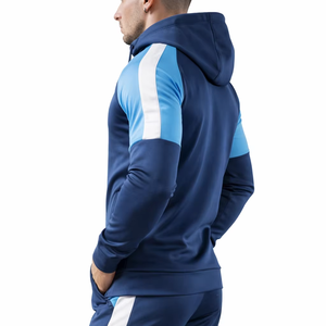 Conjunto Deportivo Personalizado para Hombre, Sudadera con Cremallera y Pantalones Deportivos, Ropa de Entrenamiento Transpirable - Product Image 3
