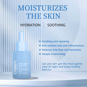 Private Label Vegan Centella Facial Skincare Essência Cica Anti Oxidante Rugas Reparação Clareamento Hidratante Acne Soro Noite - Product Image 2