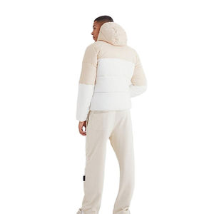 2025 Detachable Custom Embroidery Logo Men's <b>Hooded</b> Custom Warm Thick Outdoor Winter Coat Quilted <b>Padded</b> Bubble <b>Jacket</b> - Product Image 5