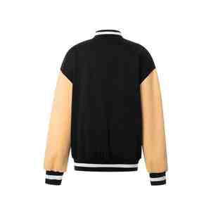 Vestes universitaires confortables pour femmes couleurs personnalisées Logo hiver meilleure Collection noir grande taille veste robuste pour les femmes - Product Image 6