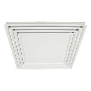 3JW 1656439003 VIM DPFF a PH Slab 675x675 4 Slots <b>Bare</b> Plenum D315 RAL9003M Ventilation Fans - Product Image 1