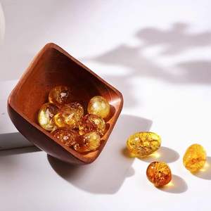 Piedras preciosas caídas de cristal citrino calentadas a granel-Energía positiva y cristales para hacer joyas-Venta al por mayor Citrino pulido caído - Product Image 5