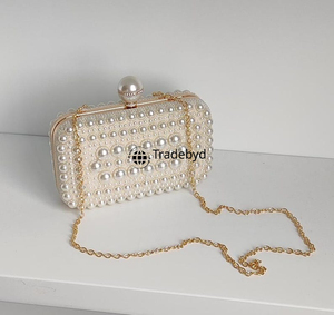 Sac à main perle idéal pour Diwali Christmas Eid cadeau sac de soirée fait main pour les fêtes par Tradebyd - Product Image 3