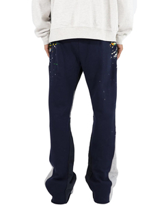 Pantalon de survêtement unisexe personnalisé de haute qualité, streetwear Y2k, en molleton français, avec poche évasée, pour homme - Product Image 4