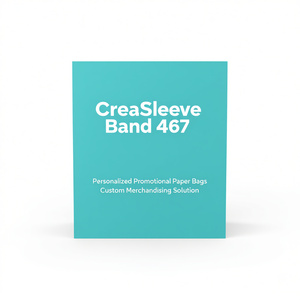 CreaSleeve Band 467 Borse di Carta Promozionali Personalizzate Soluzione di Merchandising su Misura - Product Image 2