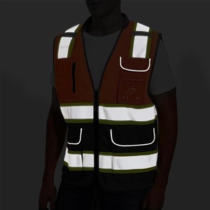 Gilet de sécurité réfléchissant haute visibilité dernier modèle vente en gros gilet de sécurité de haute qualité pour le travail et la construction - Product Image 5