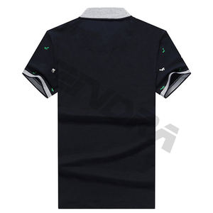 2023 personnalisé OEM hommes italien polos plaine coton Slim Fit équipe polyester pour Gym Yoga Golf longue longueur-pour la saison d'été - Product Image 6