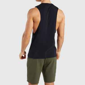 Camiseta sin mangas transpirable de talla grande para hombre 2025, chaleco holgado sin mangas de secado rápido, tejido de poliéster para deportes al aire libre, Fitness único - Product Image 4