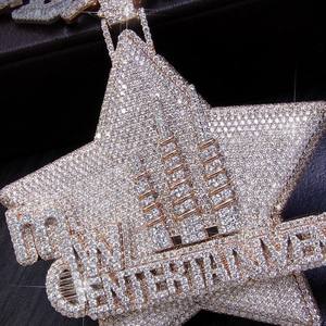 สร้อยคอจี้เพชรทรงกลมที่สง่างามสำหรับเครื่องประดับแฟชั่นสุดหรูในราคาที่ดีที่สุดจากอินเดีย - Product Image 3