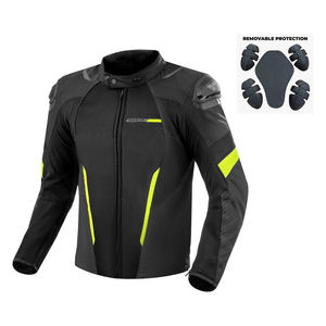 Blouson de moto court professionnel en textile, fabrication OEM, vêtements de moto personnalisés pour la distribution en gros - Product Image 1