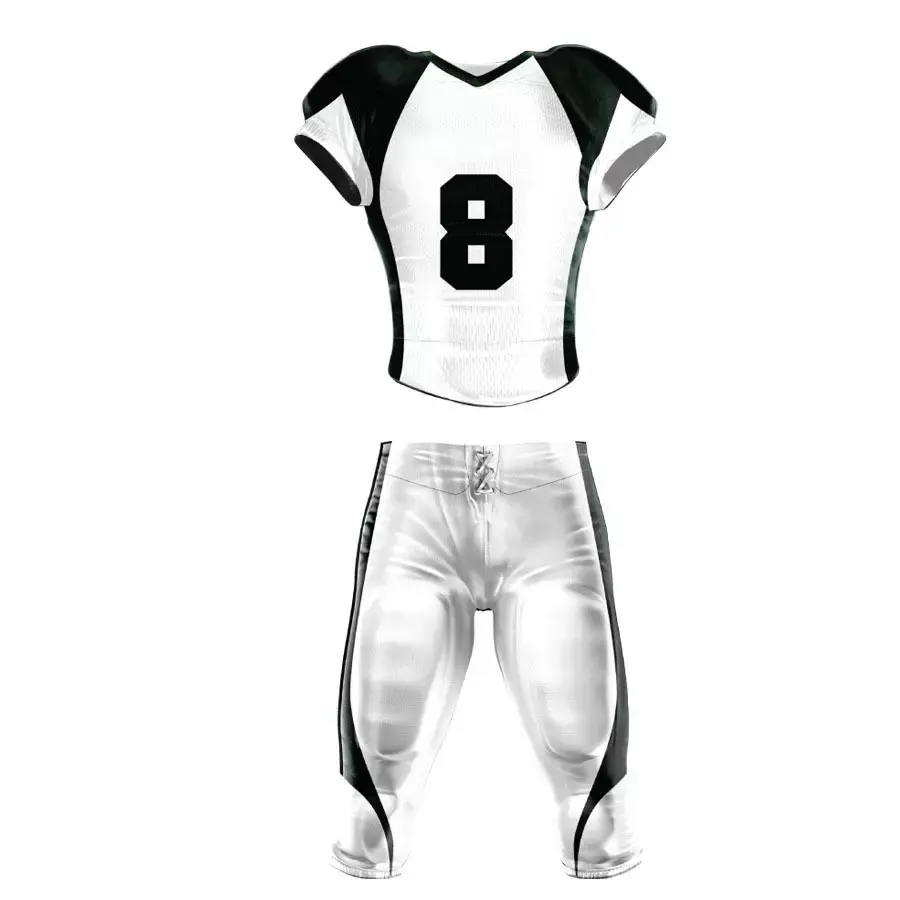 Maglie da Football americano personalizzate di alta qualità sublimate all'ingrosso/uniforme da Football americano