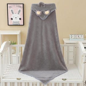 High quality Hoody Blanket for Kids Soft Baby Cover-up Customize Baby Bath <b>Towel</b> Baby Hooded <b>Towel</b> <b>Poncho</b> <b>Towel</b> for Kids - Product Image 6