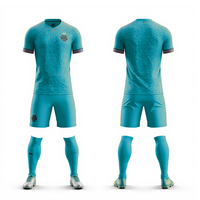 Seragam Sepak Bola Ringan Warna Oranye Grosir, Jersey dan Celana Pendek Pola Heksagonal 3D, Set Pakaian Olahraga Tim Warna Kustom, Perlengkapan Latihan