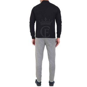 Cómodo cremallera a granel cantidad hombres chándales ligero correr desgaste chándales para hombres - Product Image 3