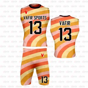 Logo personnalisé enfants conception drapeau américain uniformes de football maillot conception personnalisée 7v7 uniformes de football 7on7 kits d'uniformes de club - Product Image 2