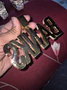 จี้เงินแท้925ชิ้น3.30Ct ชุบทองเพชรโมอิสแท้ปรับแต่งได้ชื่อเครื่องประดับเพชรจี้ดีสำหรับงานเลี้ยง - Product Image 4